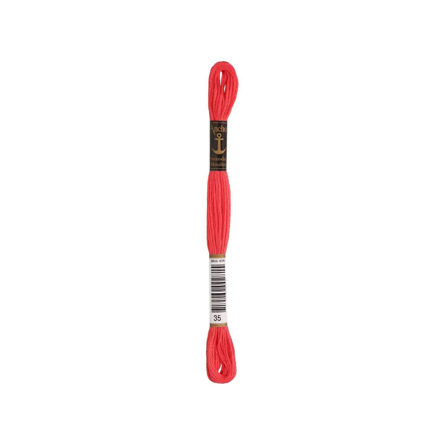 Anchor Coats Sticktwist 8m 00035 Erdbeerrot