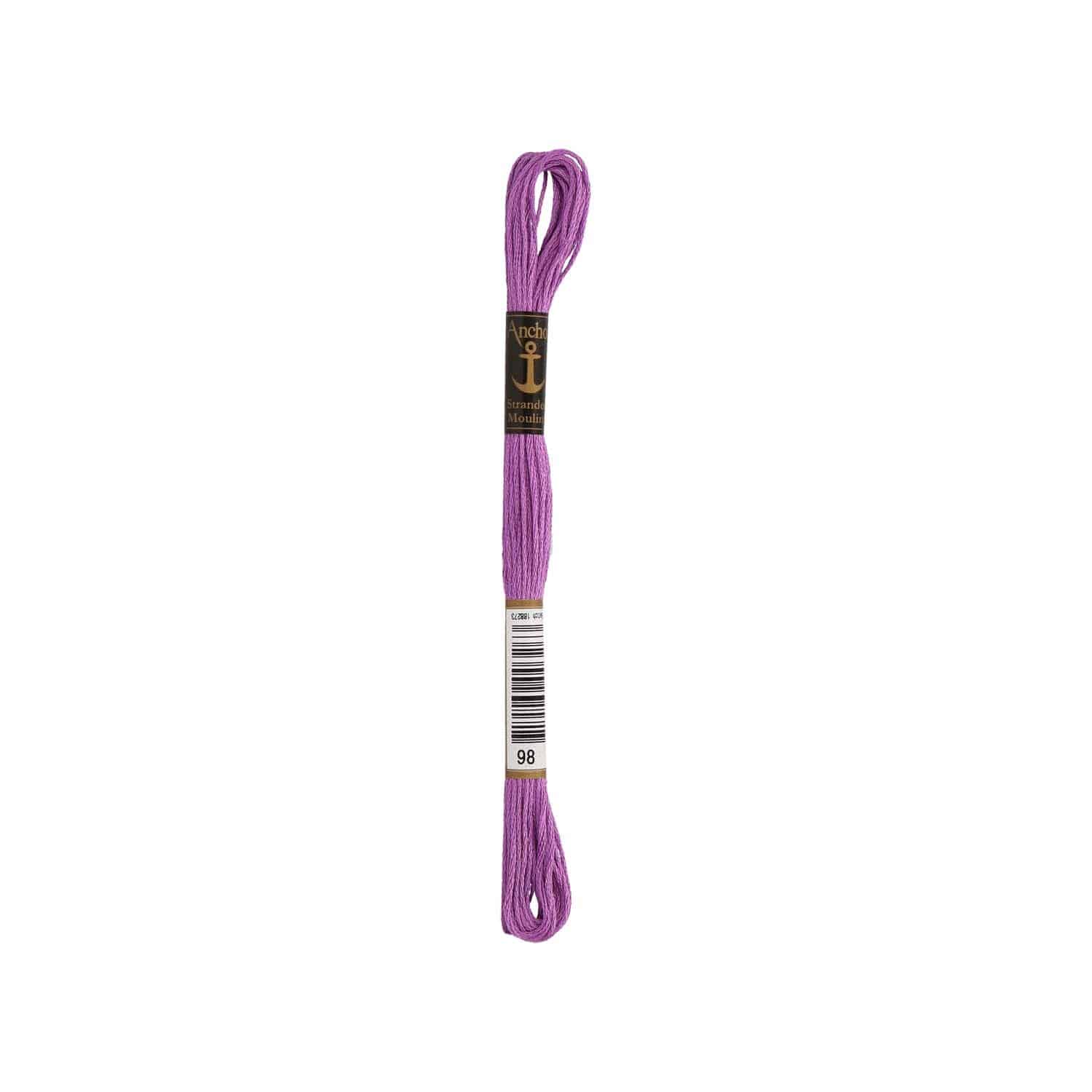 Anchor Coats Sticktwist 8m 00098 Rotviolett