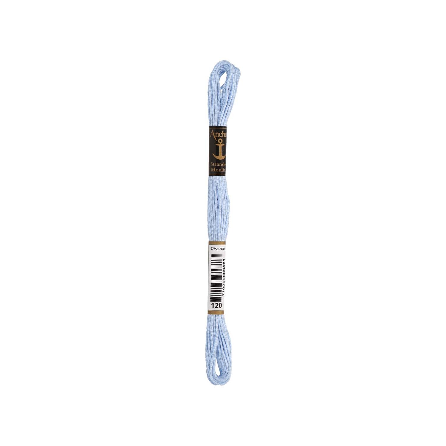 Anchor Coats Sticktwist 8m 00120 Pastell Blau