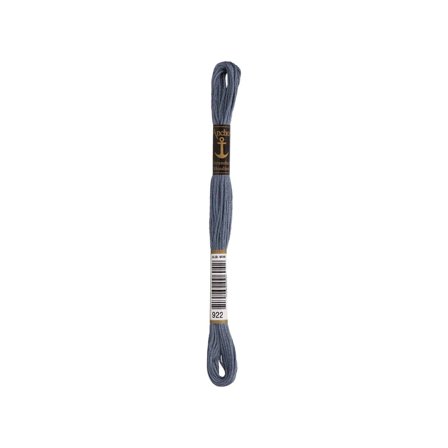 Anchor Coats Sticktwist 8m 00922 Dunkles Blaugrau