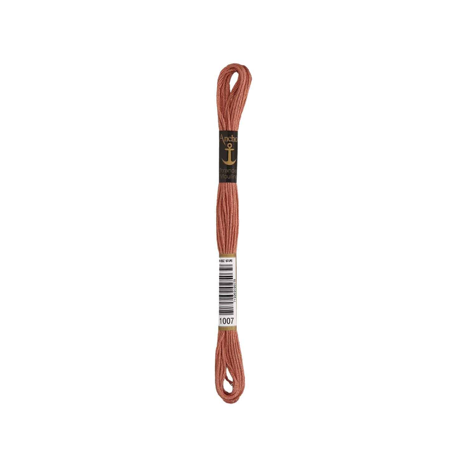 Anchor Coats Sticktwist 8m 01007 Braunrose Mittel