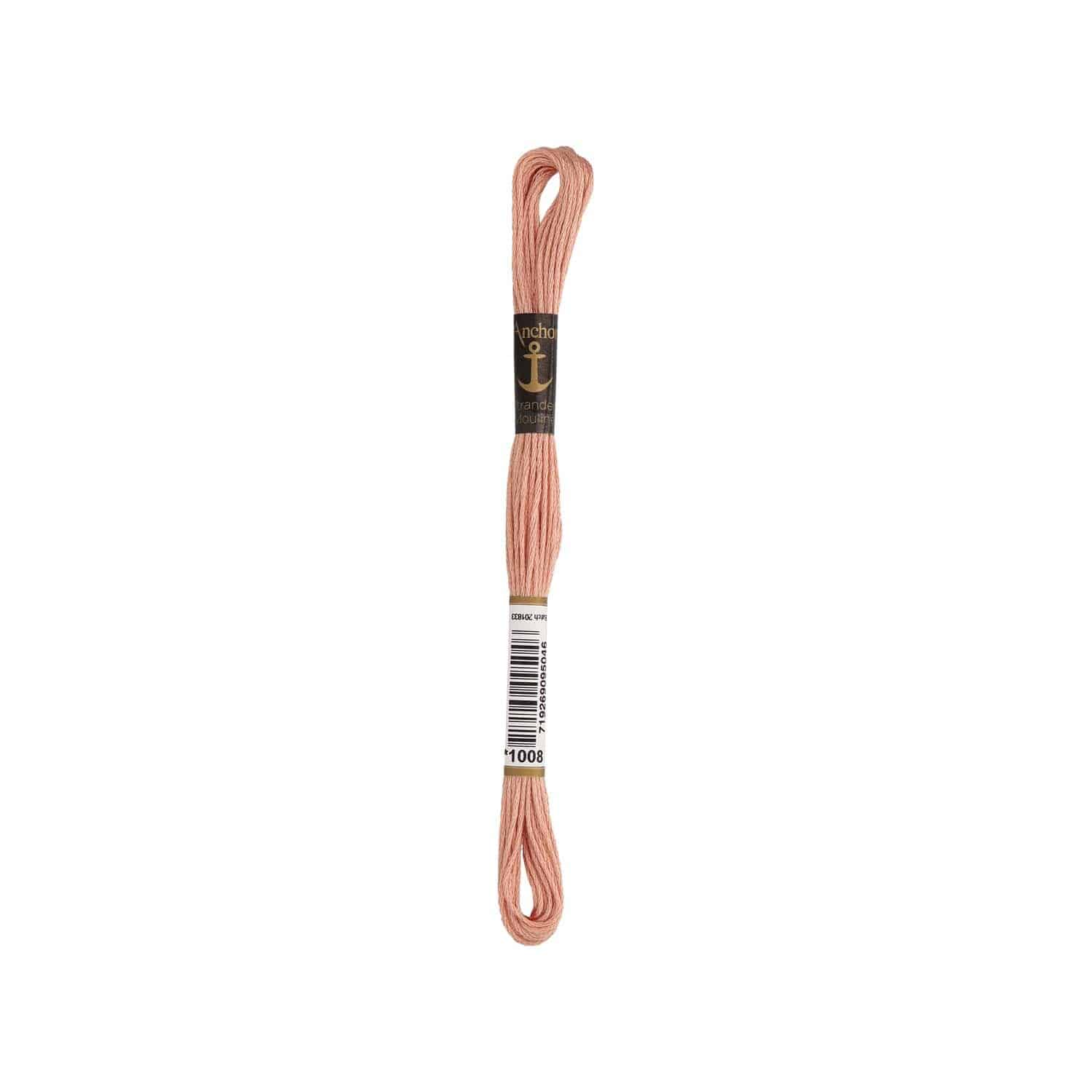 Anchor Coats Sticktwist 8m 01008 Braunrose Hell