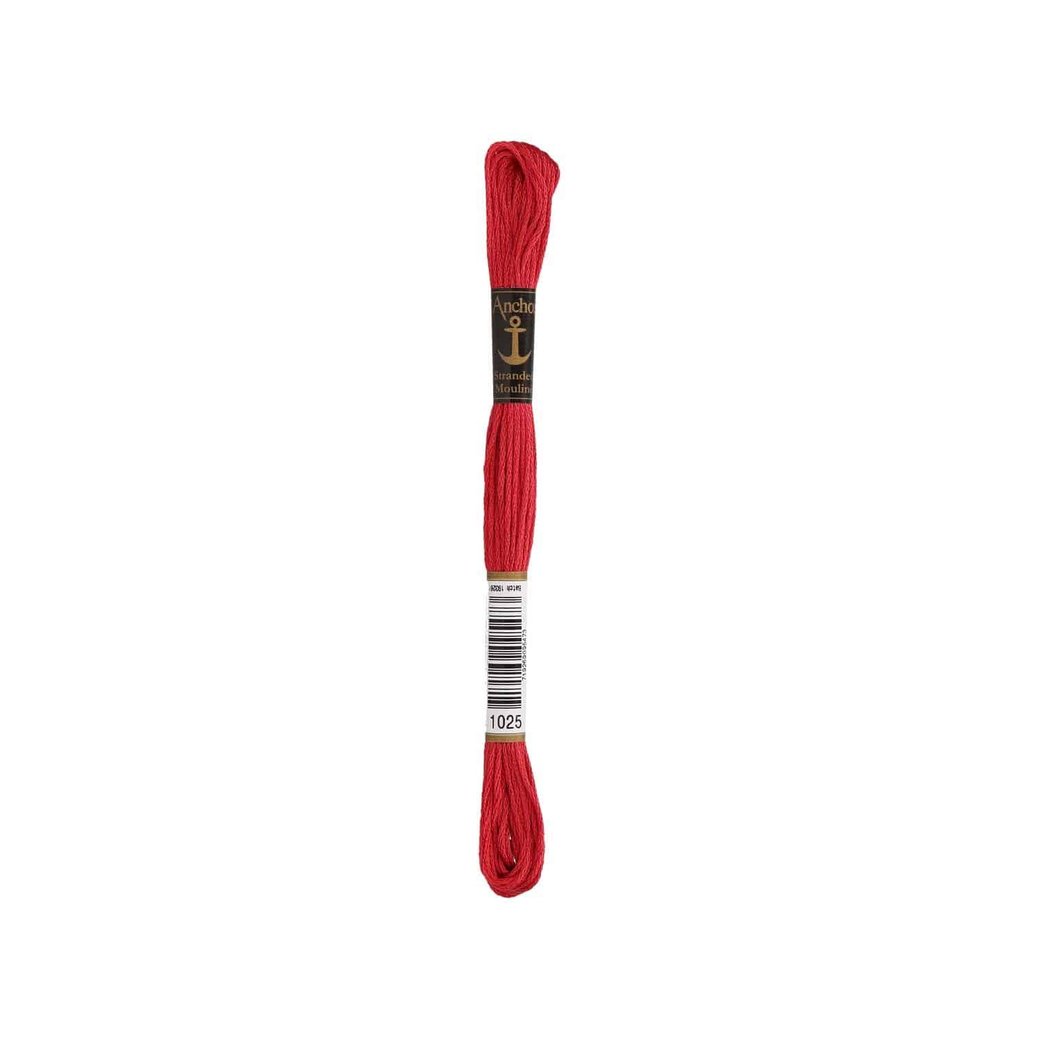 Anchor Coats Sticktwist 8m 01025 Orangerot Mittel