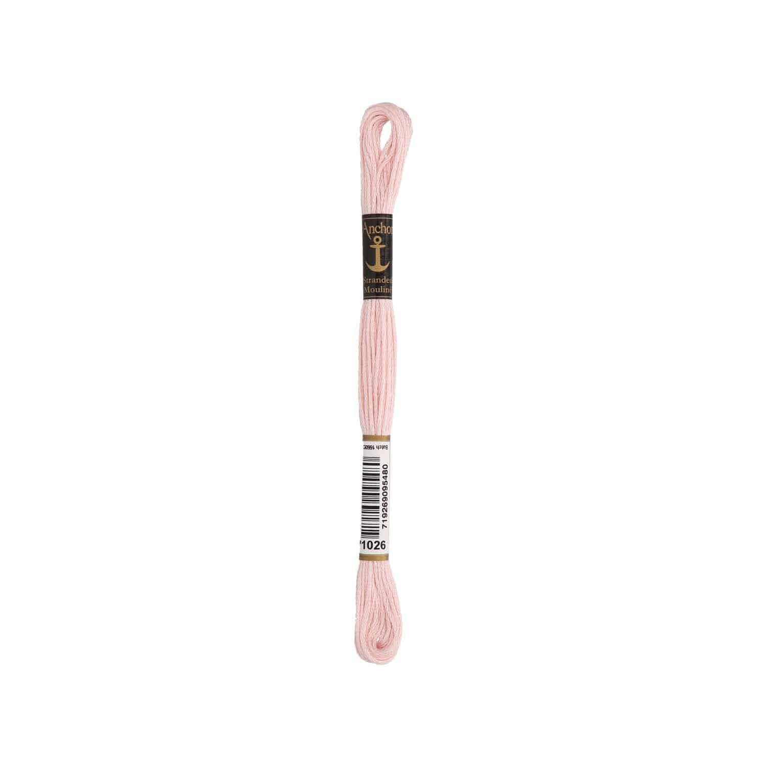 Anchor Coats Sticktwist 8m 01026 Blassrose