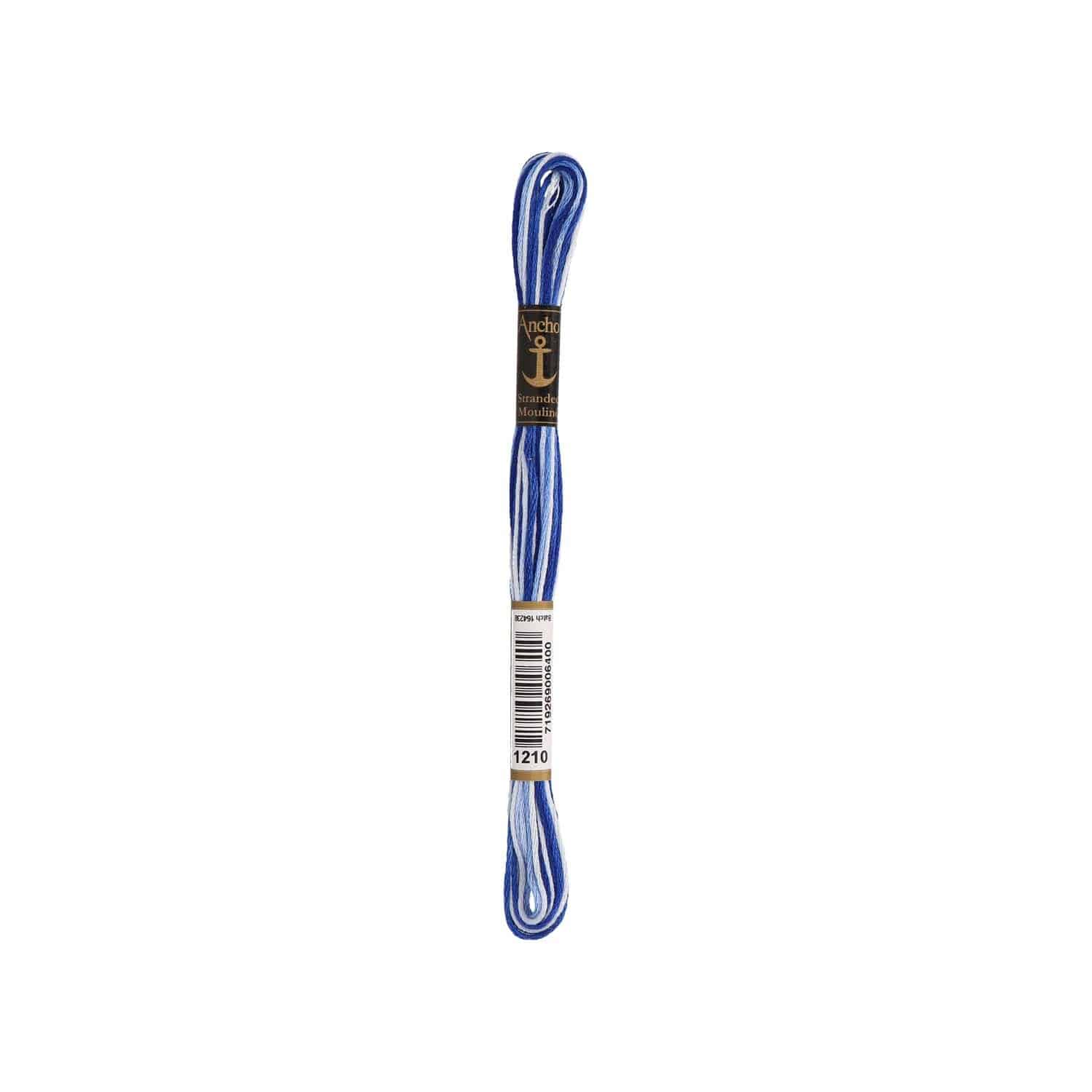 Anchor Coats Sticktwist 8m 01210 Blau Ombre