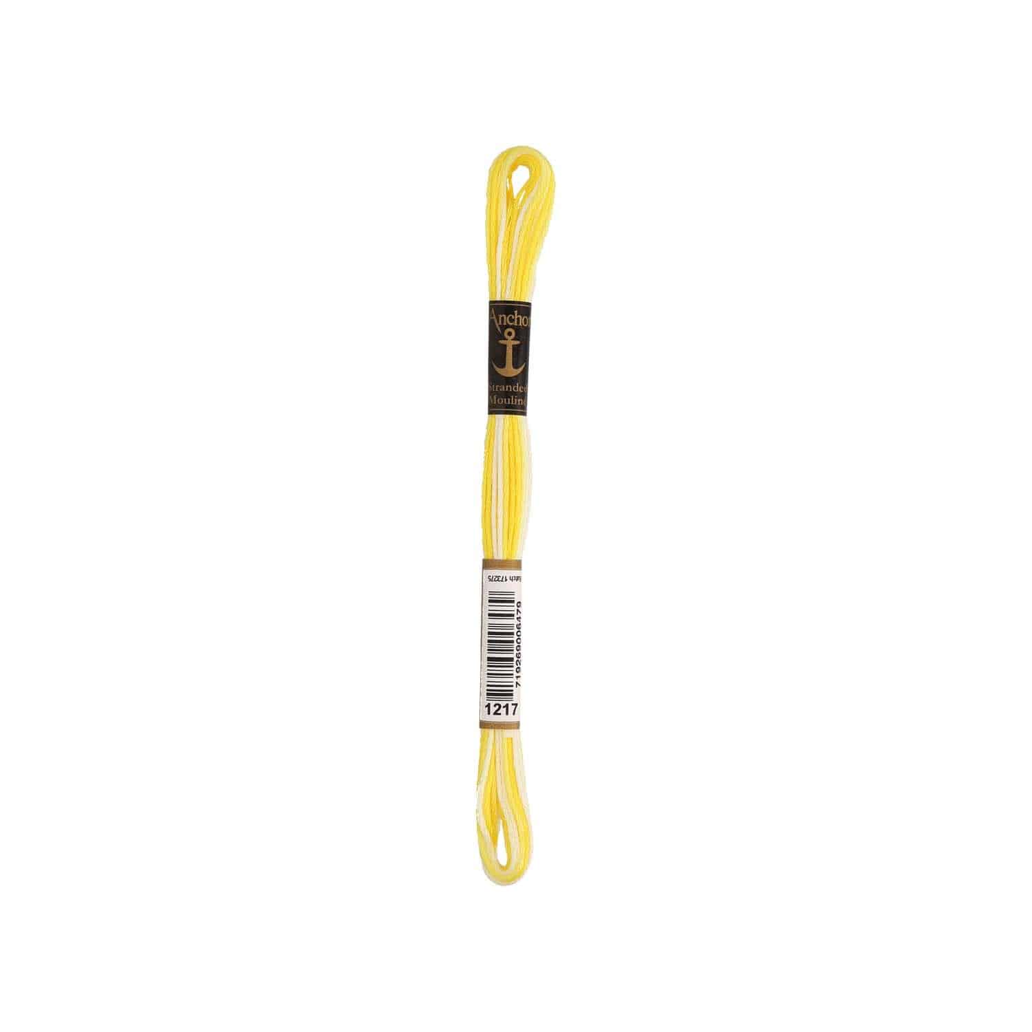 Anchor Coats Sticktwist 8m 01217 Gelb Ombre