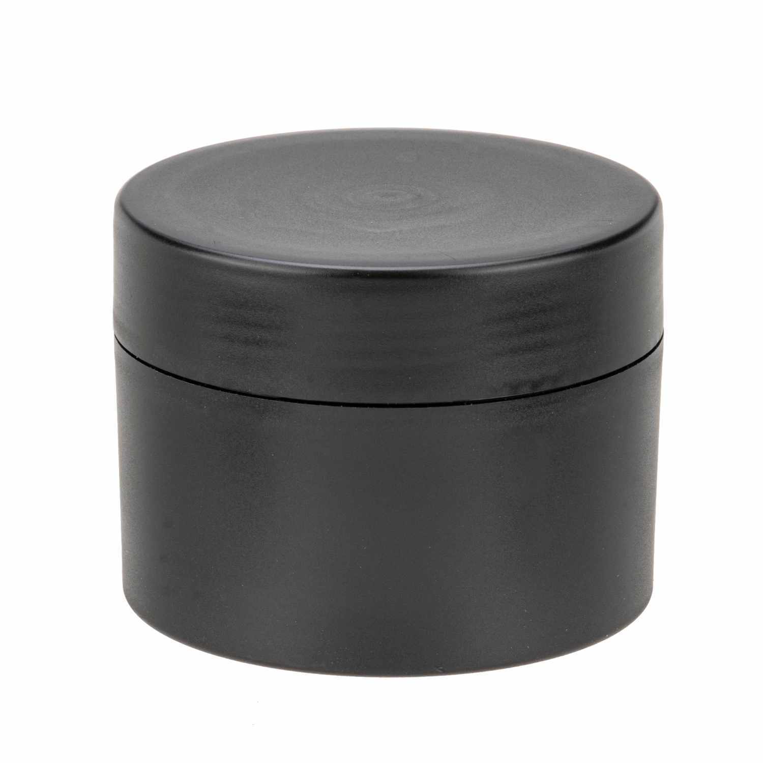 Glorex Creme-Dose schwarz doppelwandig 100ml