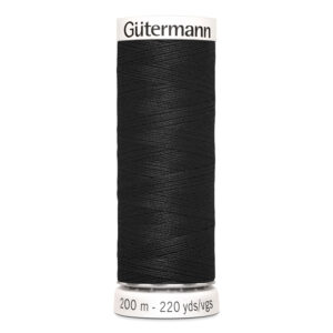 Gütermann Allesnäher 200m 000 Schwarz