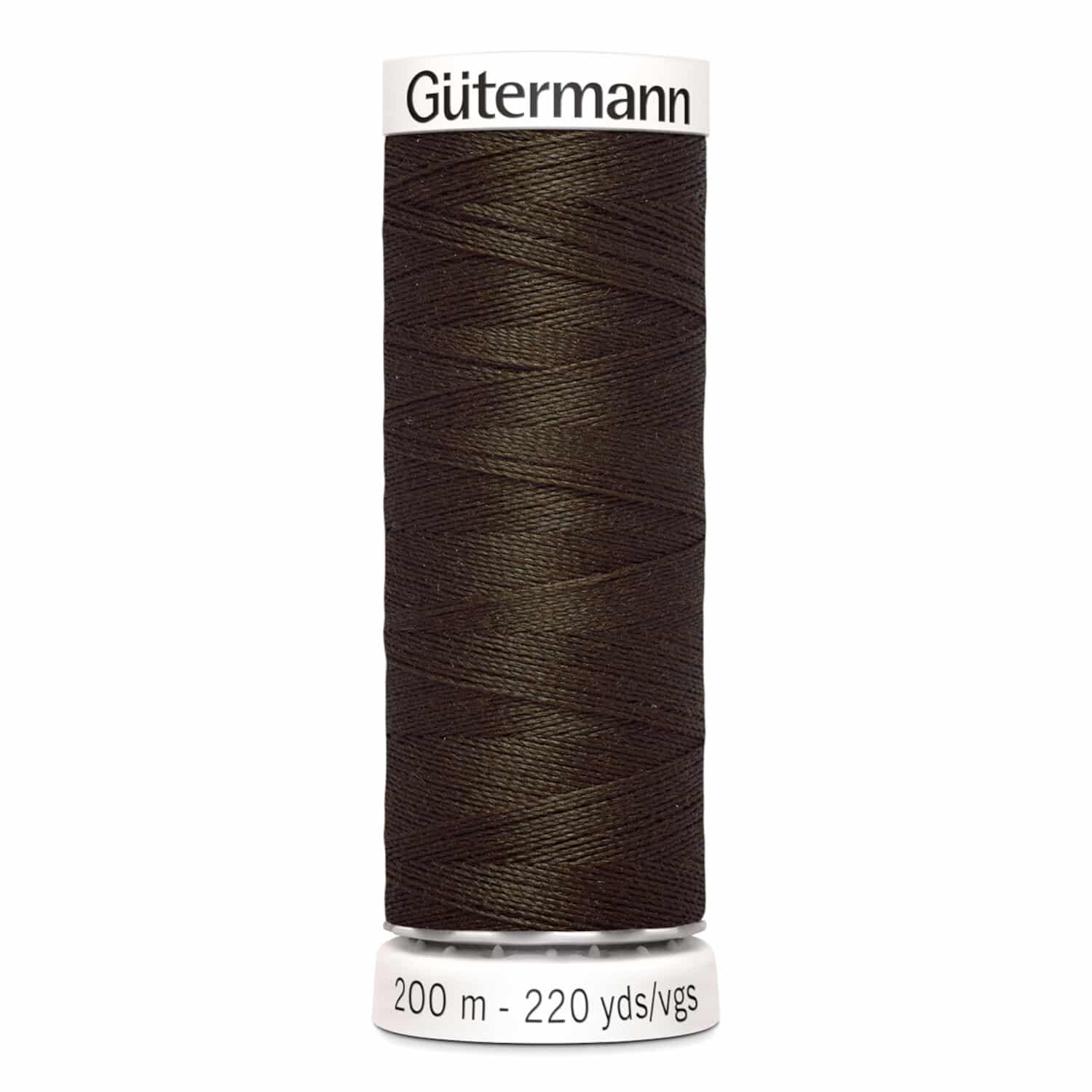 Gütermann Allesnäher 200m 021 Dunkelbraun