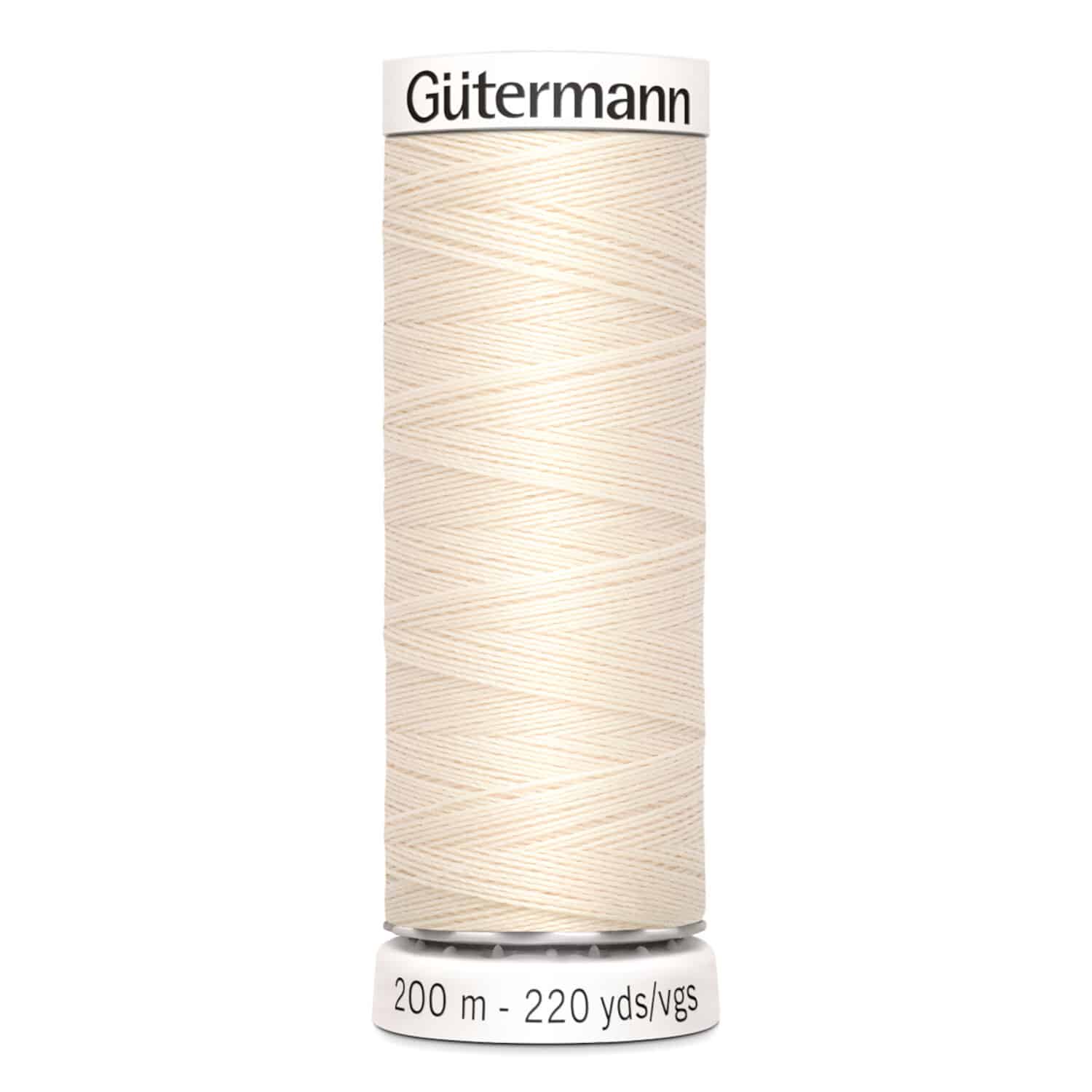 Gütermann Allesnäher 200m 802 Dunkelweiß