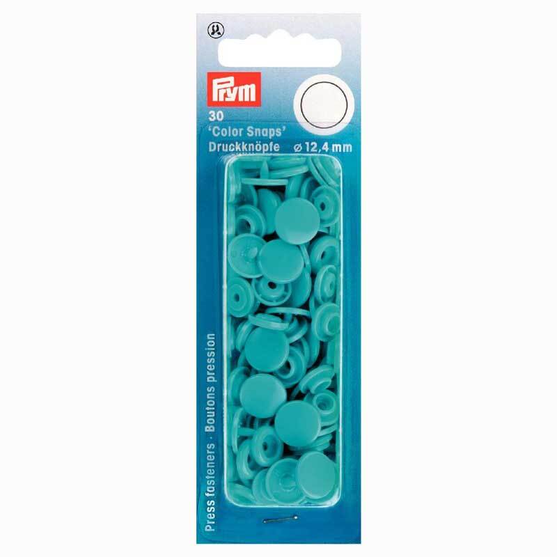 Prym Color Snaps Druckknöpfe Türkis
