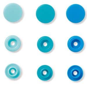 Prym Druckknöpfe Color Blau