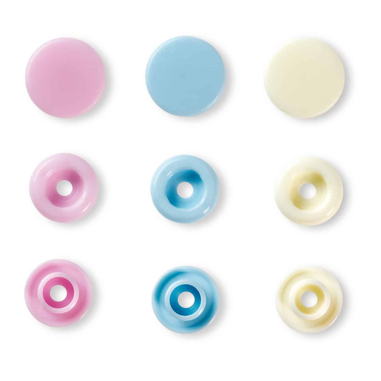 Prym Druckknöpfe Color pastell