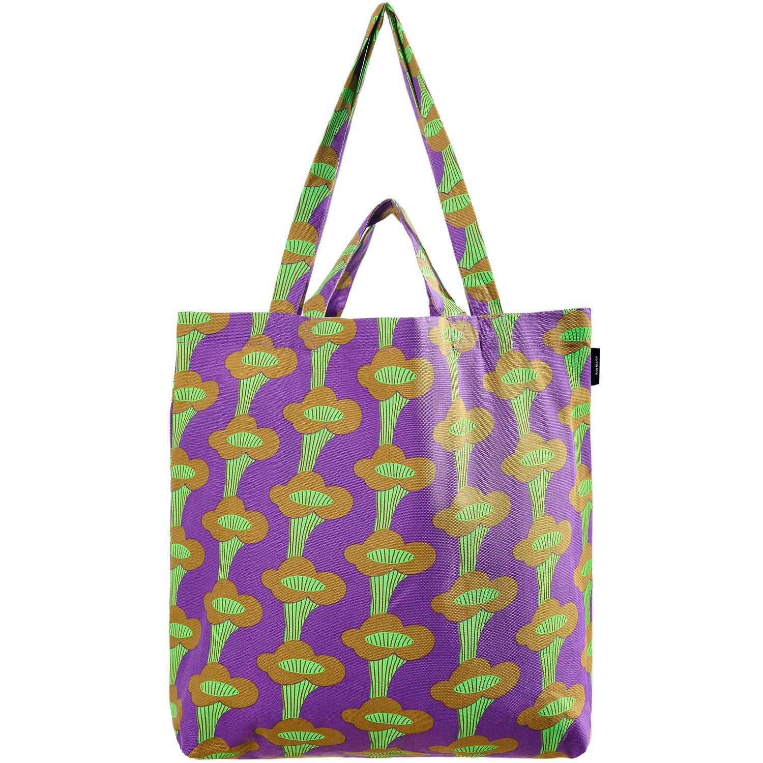 Rico Design Canvas-Shopper Pfifferlinge Neon Violett