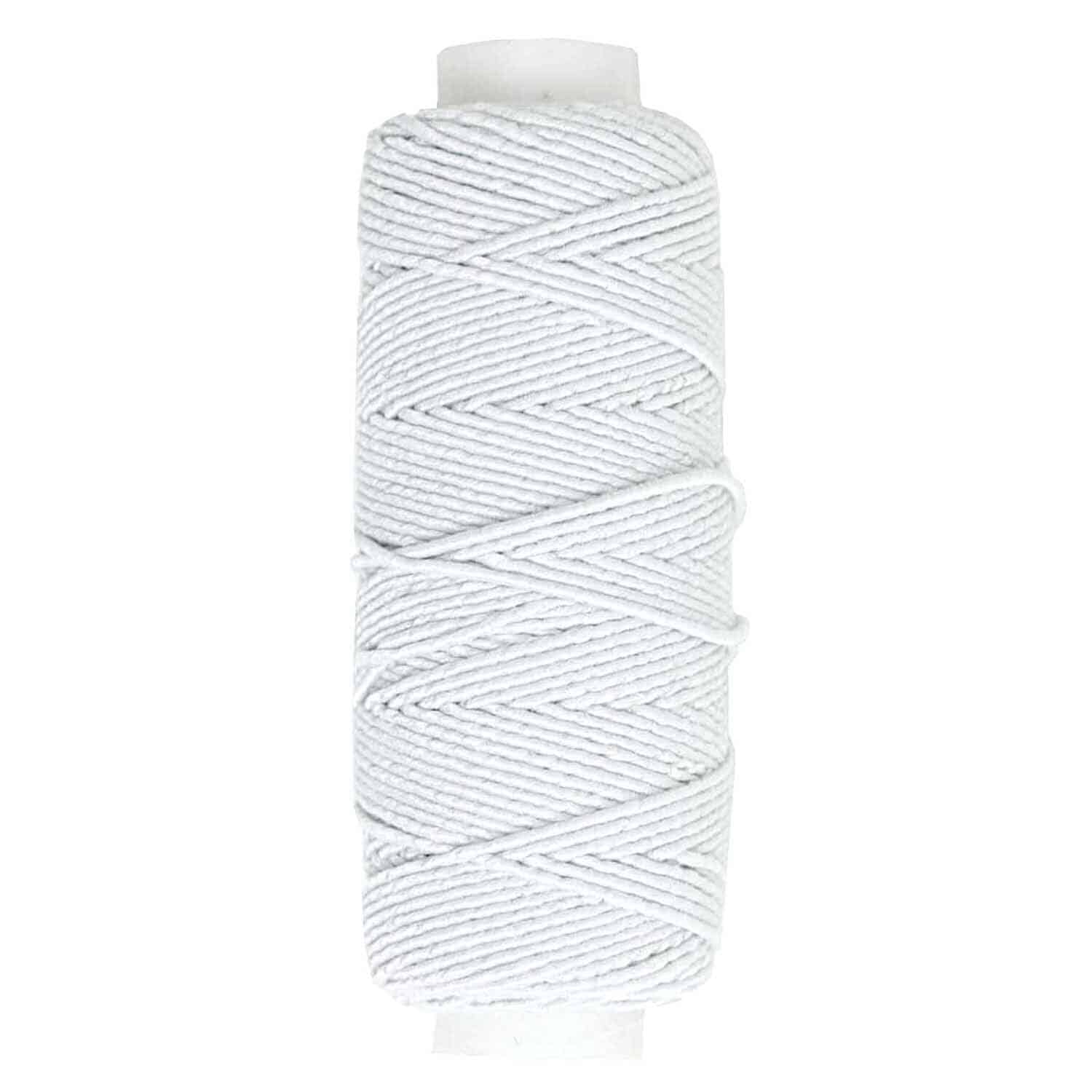 Rico Design Elastic Nähfaden weiß 20m