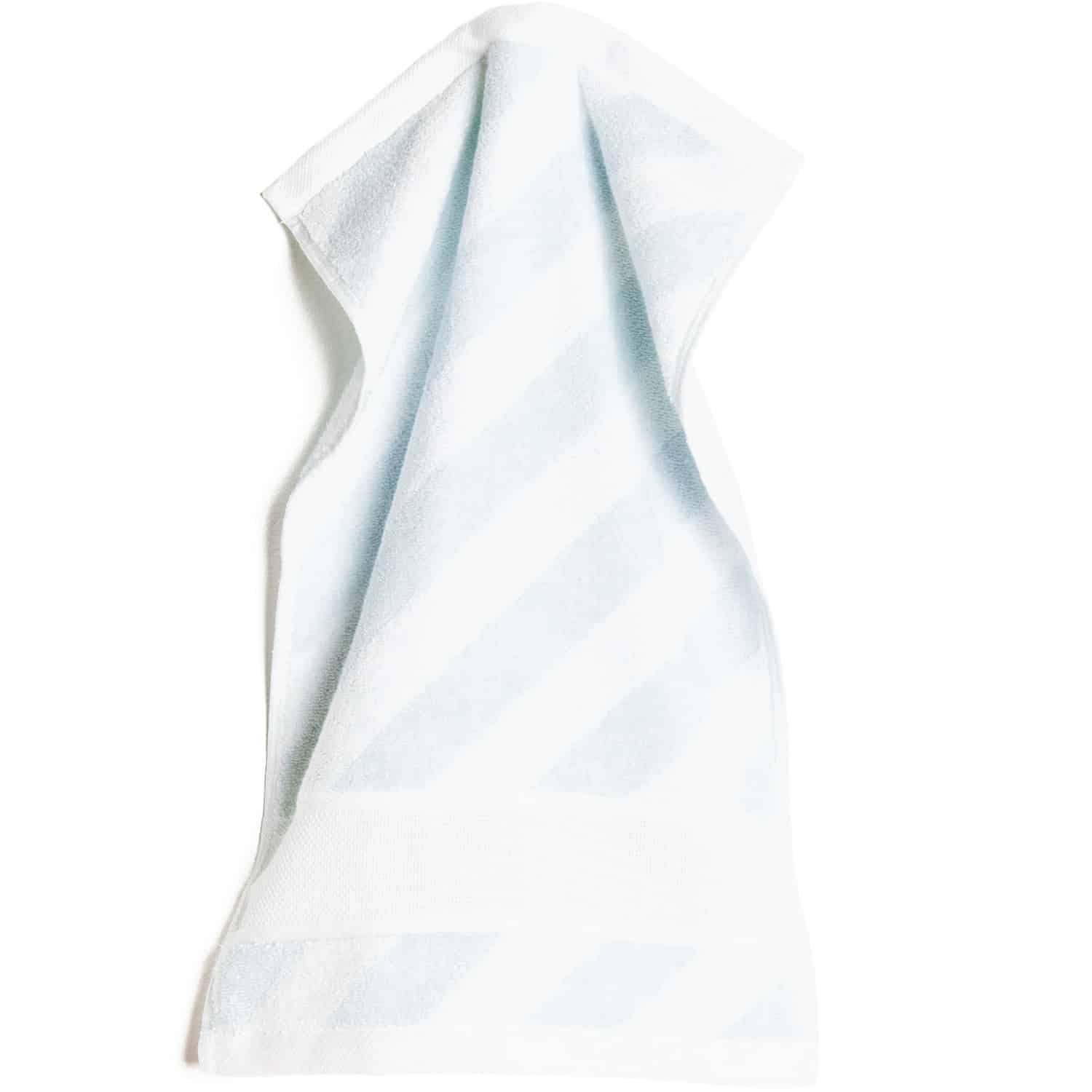 Rico Design Gästehandtuch Streifen 30x50cm Blau