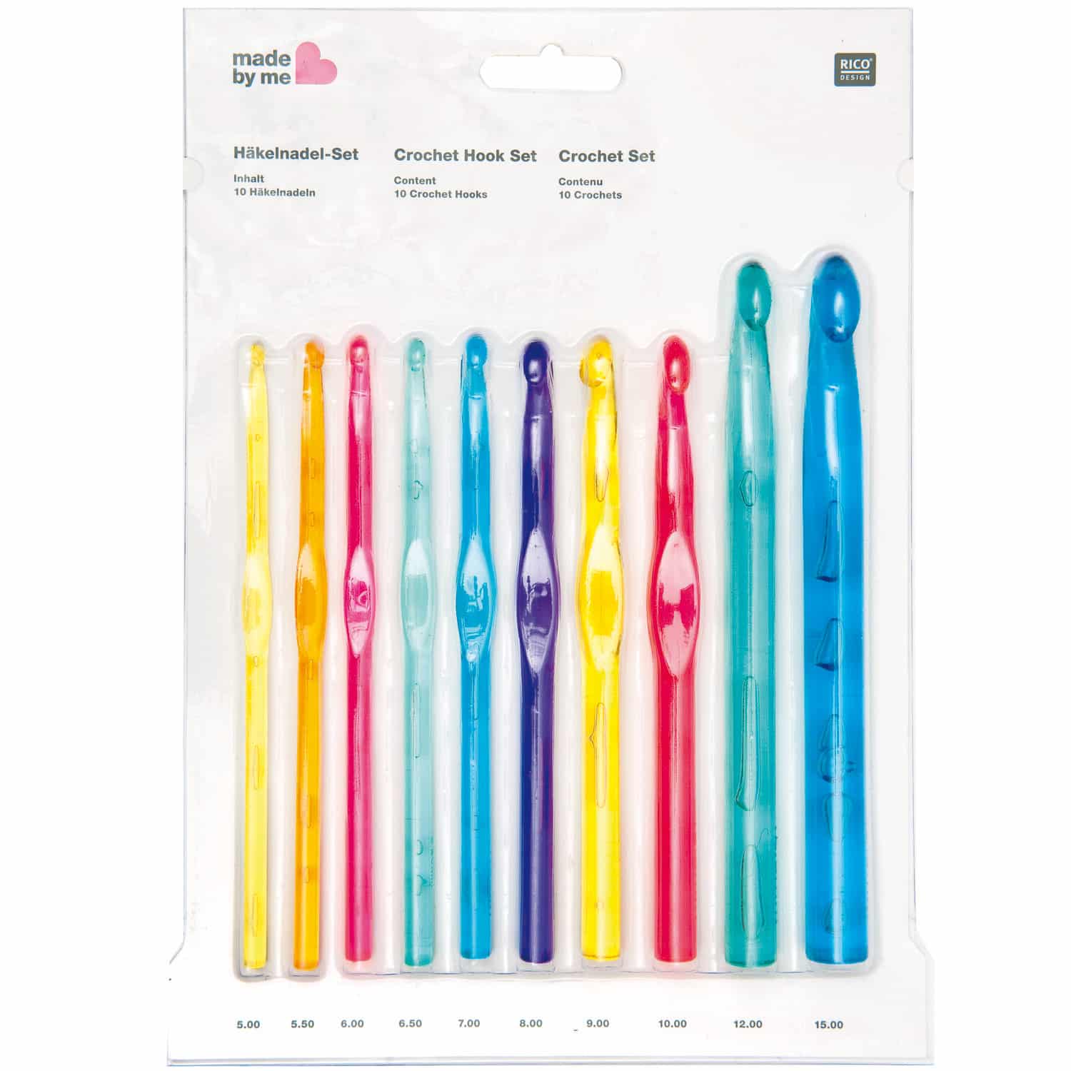 Rico Design Häkelnadel-Set Acryl