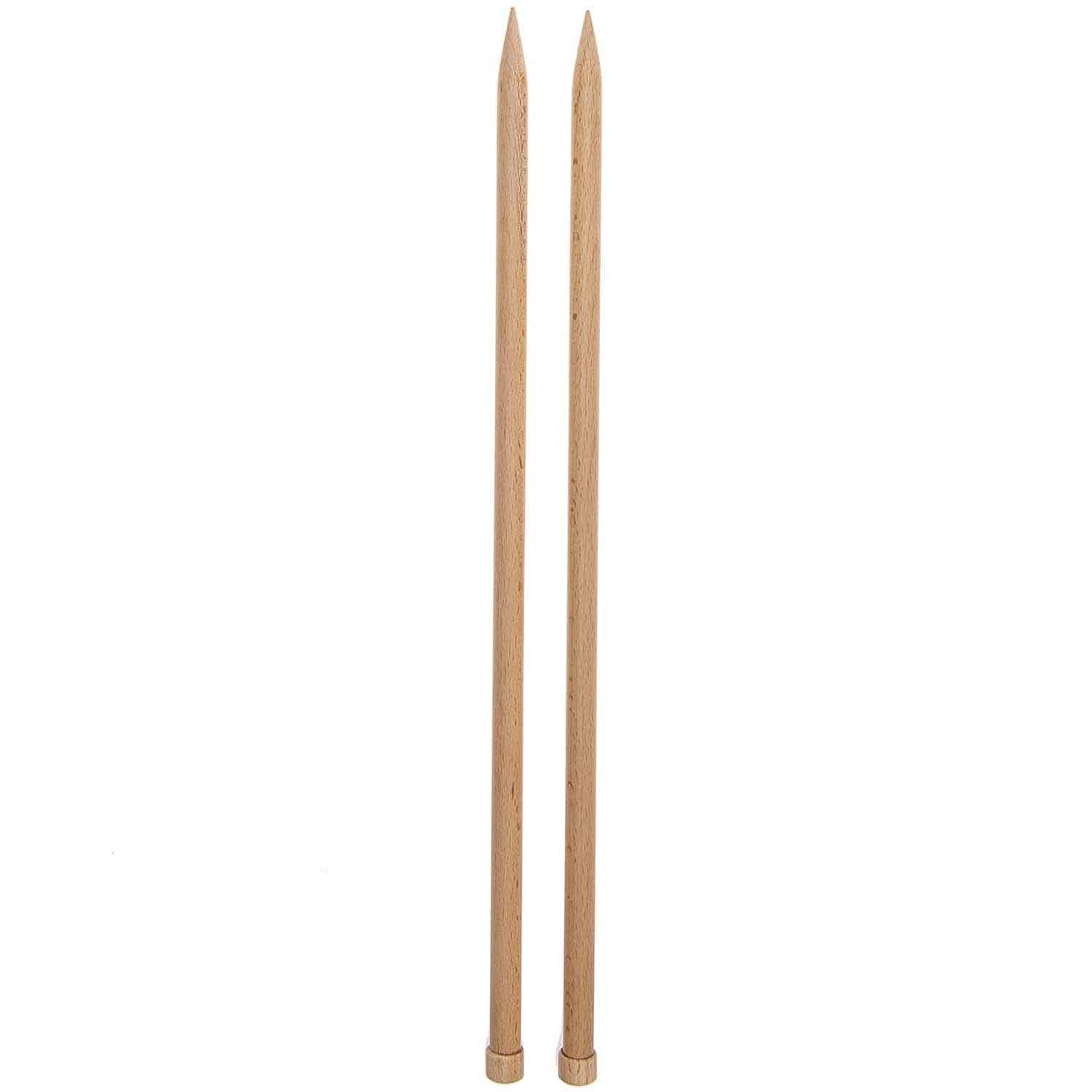 Rico Design Jackenstricknadeln 40cm Holz 12