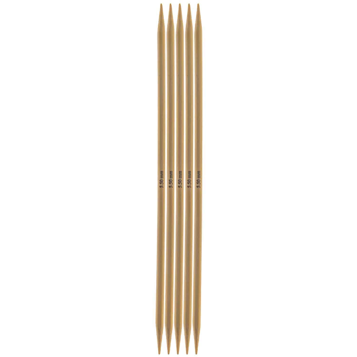 Rico Design Nadelspiel 20cm Bambus 5