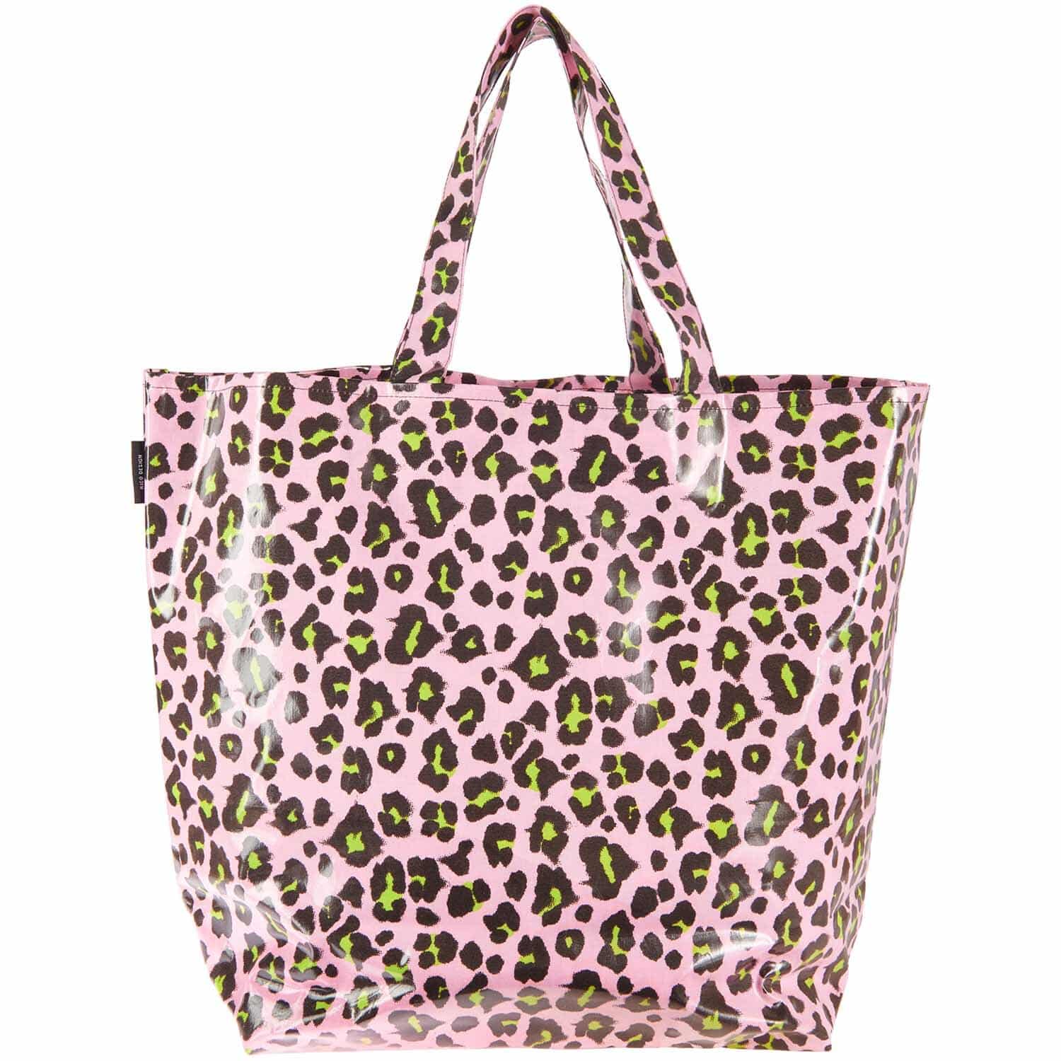 Rico Design PVC-Shopper Acid Leo rosa 41x55x19cm