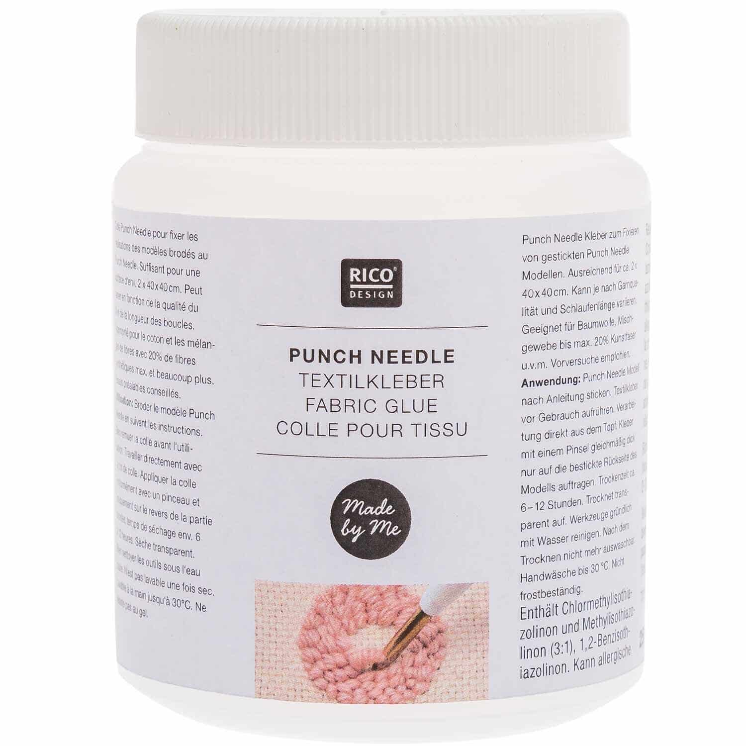 Rico Design Punch Needle Textilkleber 250g