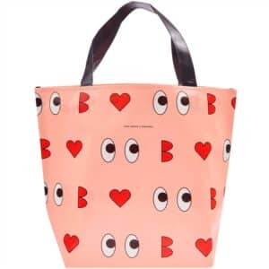 Rico Design Rico Design x Redfries Shopper Liebe rosa 54x43x20cm
