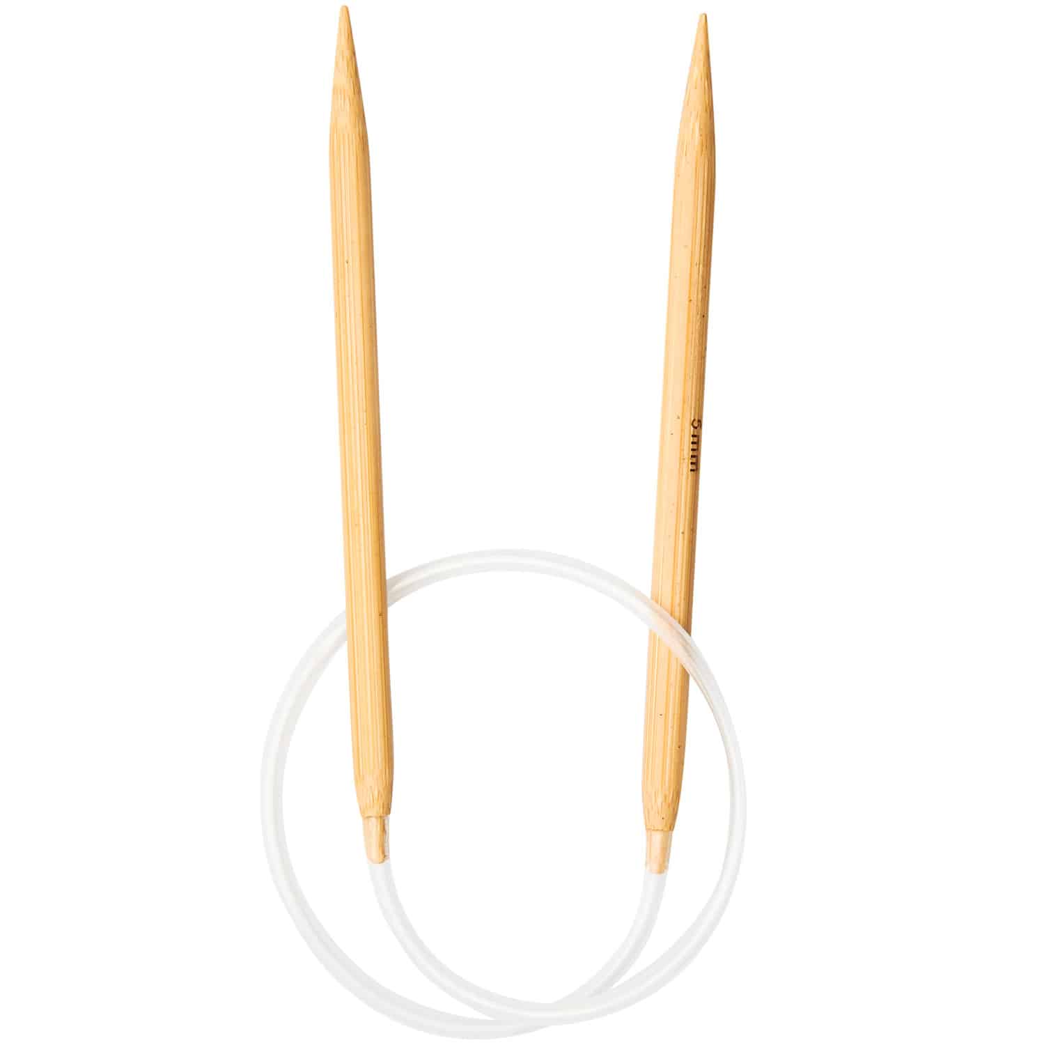 Rico Design Rundstricknadel 40cm Bambus 5