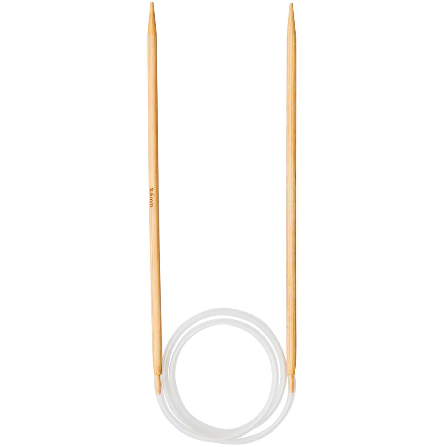 Rico Design Rundstricknadel 60cm Bambus 3