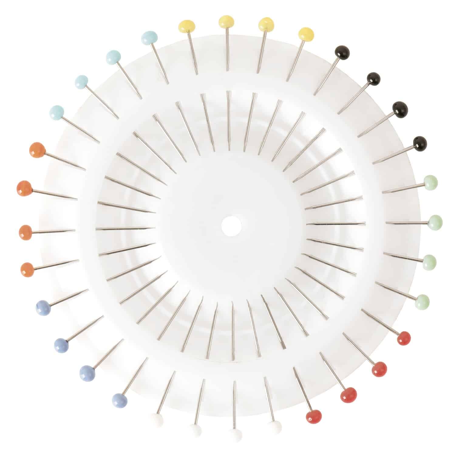 Rico Design Stecknadeln mit Glaskopf 32 Stück