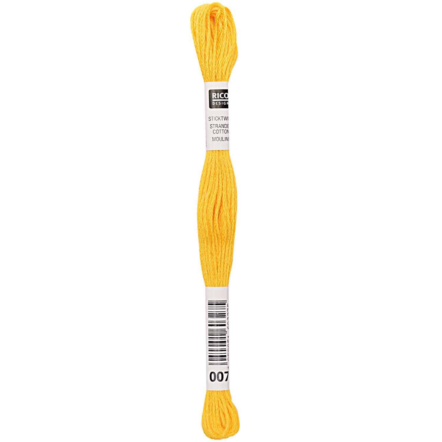 Rico Design Sticktwist 8m 007 Zitrone