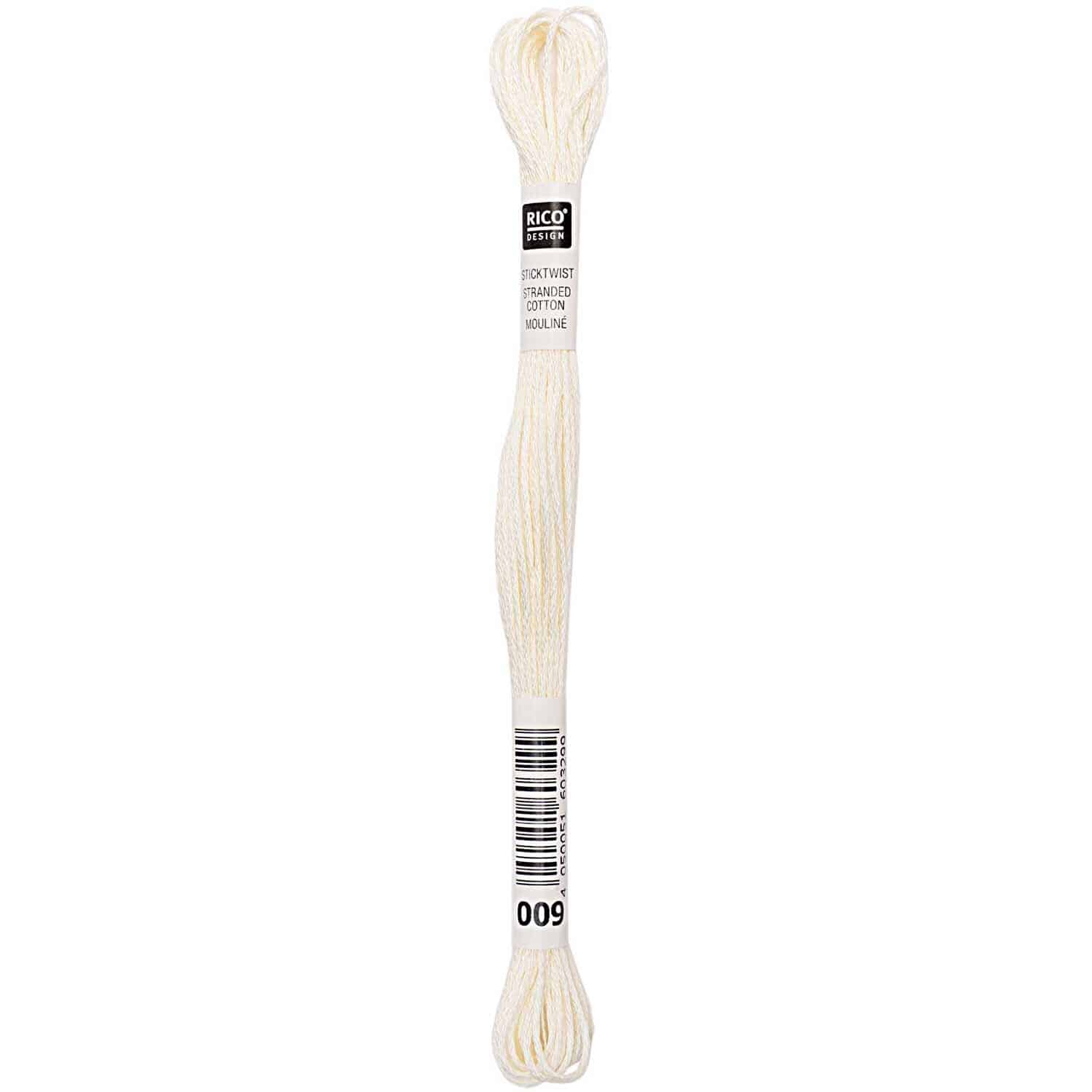 Rico Design Sticktwist 8m 009 Hellgelb