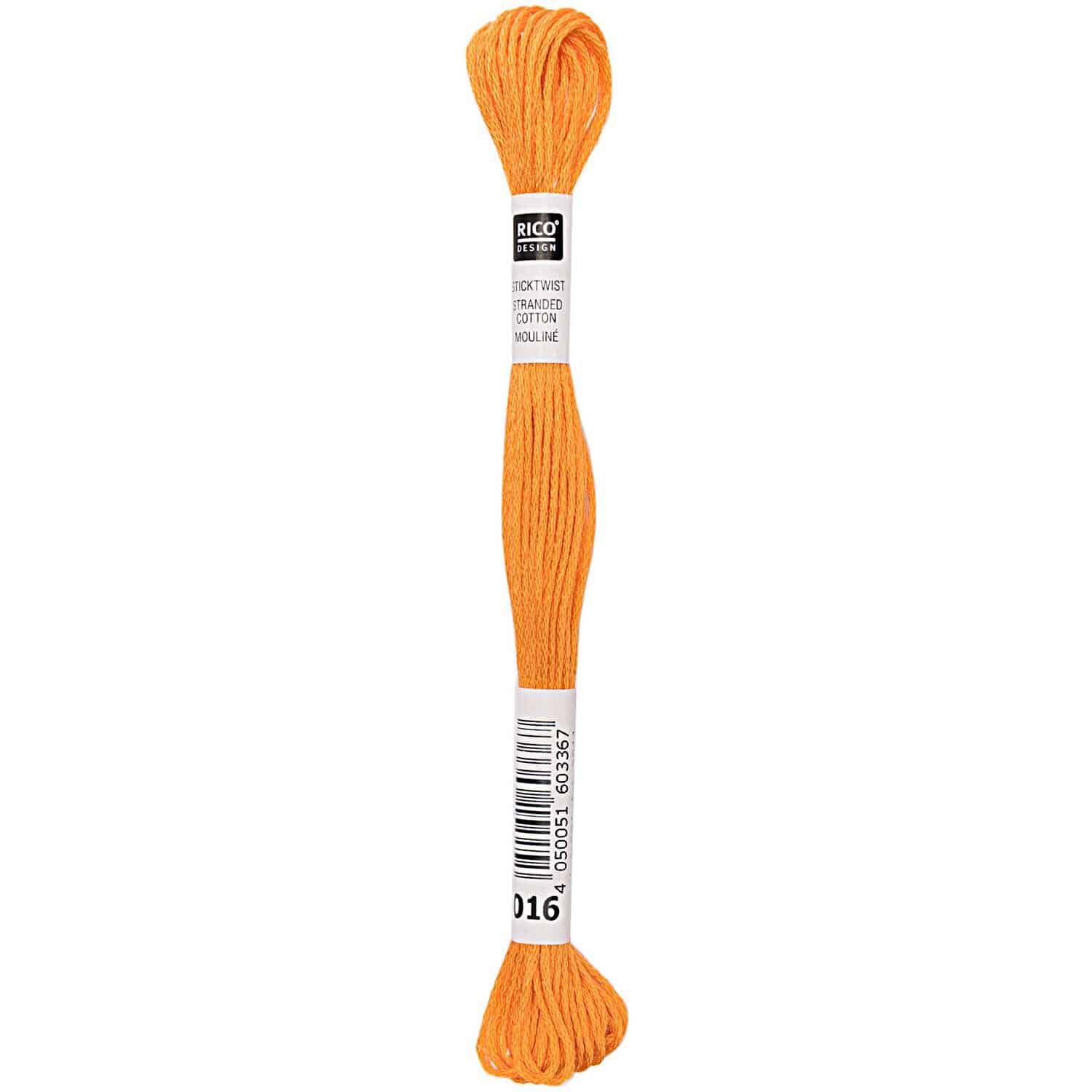 Rico Design Sticktwist 8m 016 Orange