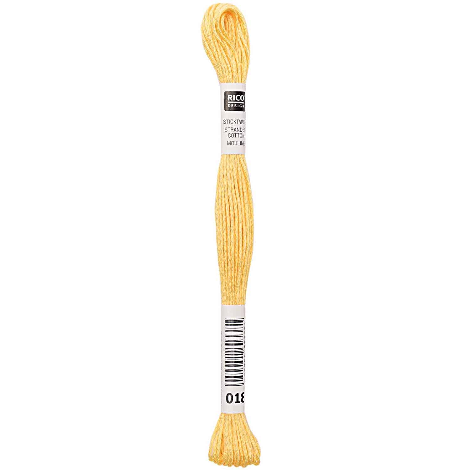 Rico Design Sticktwist 8m 018 Goldgelb