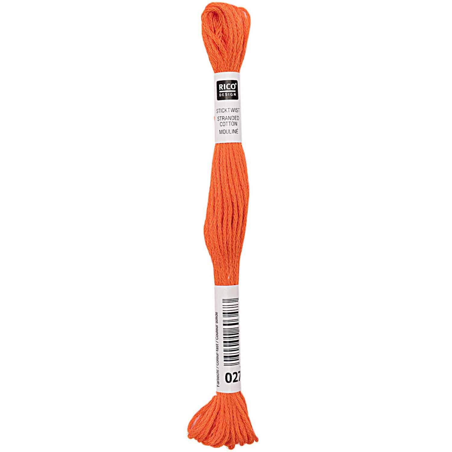Rico Design Sticktwist 8m 027 Brilliantrot