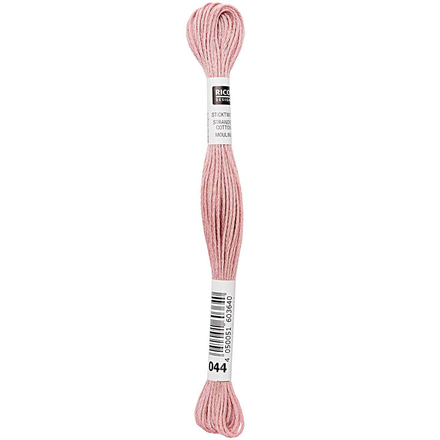 Rico Design Sticktwist 8m 044 Altrosa