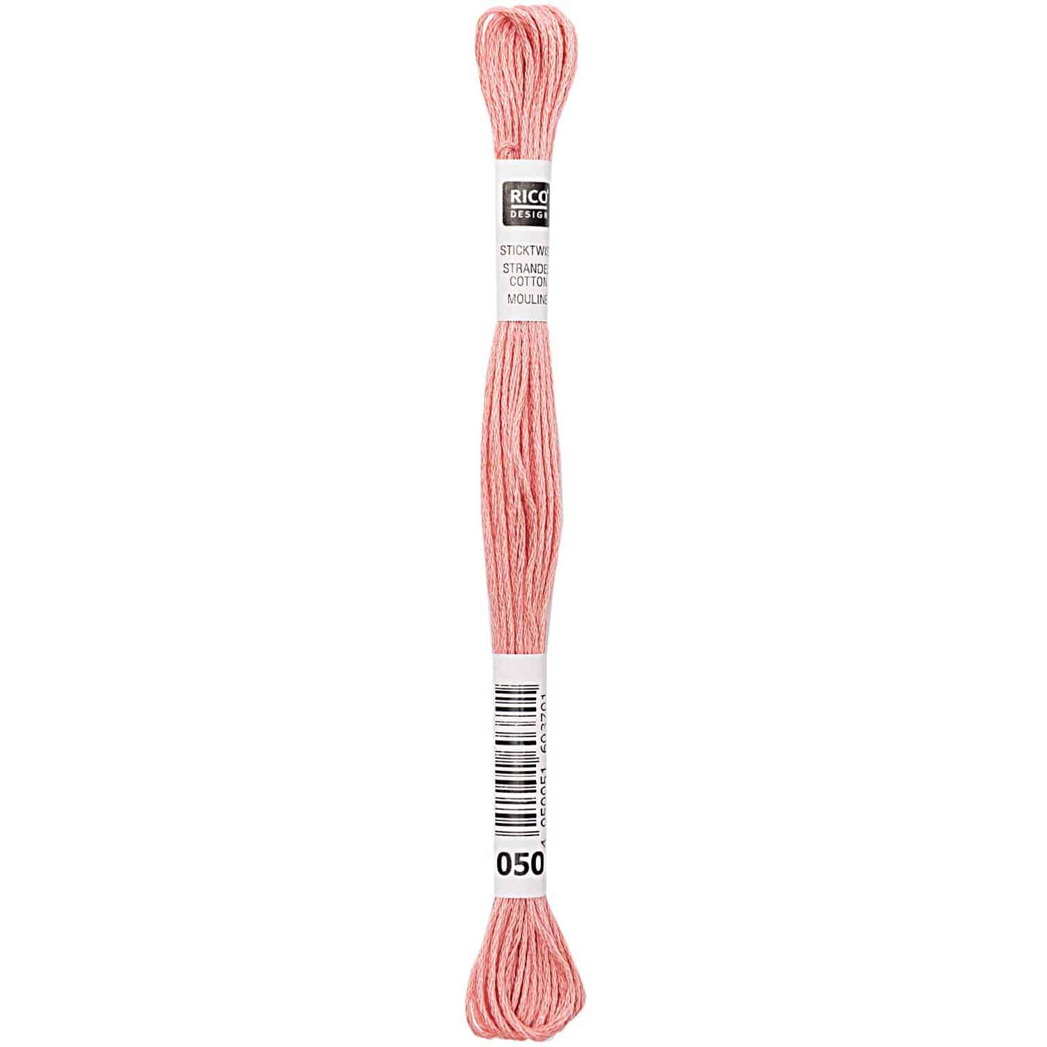 Rico Design Sticktwist 8m 050 Koralle