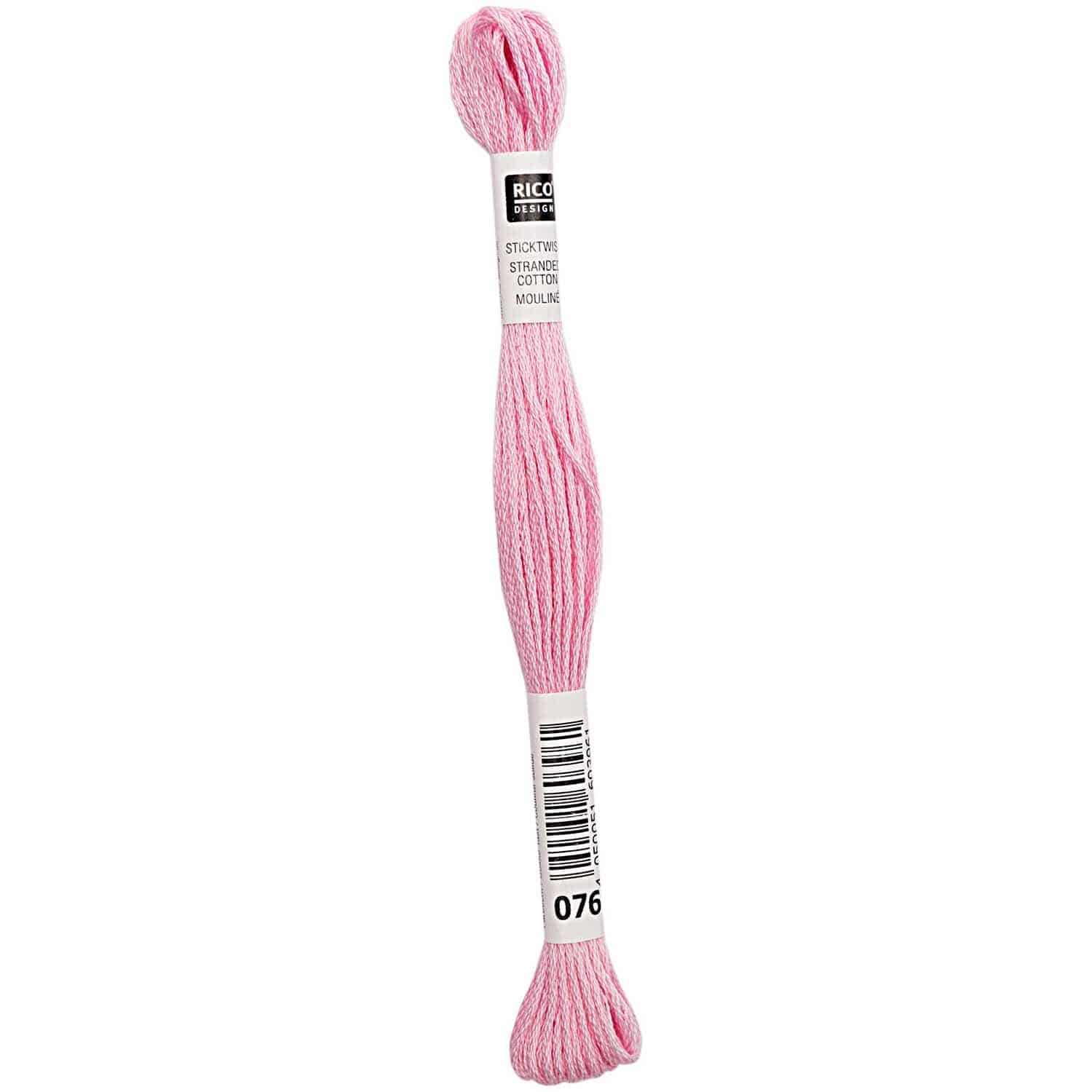 Rico Design Sticktwist 8m 076 Pink