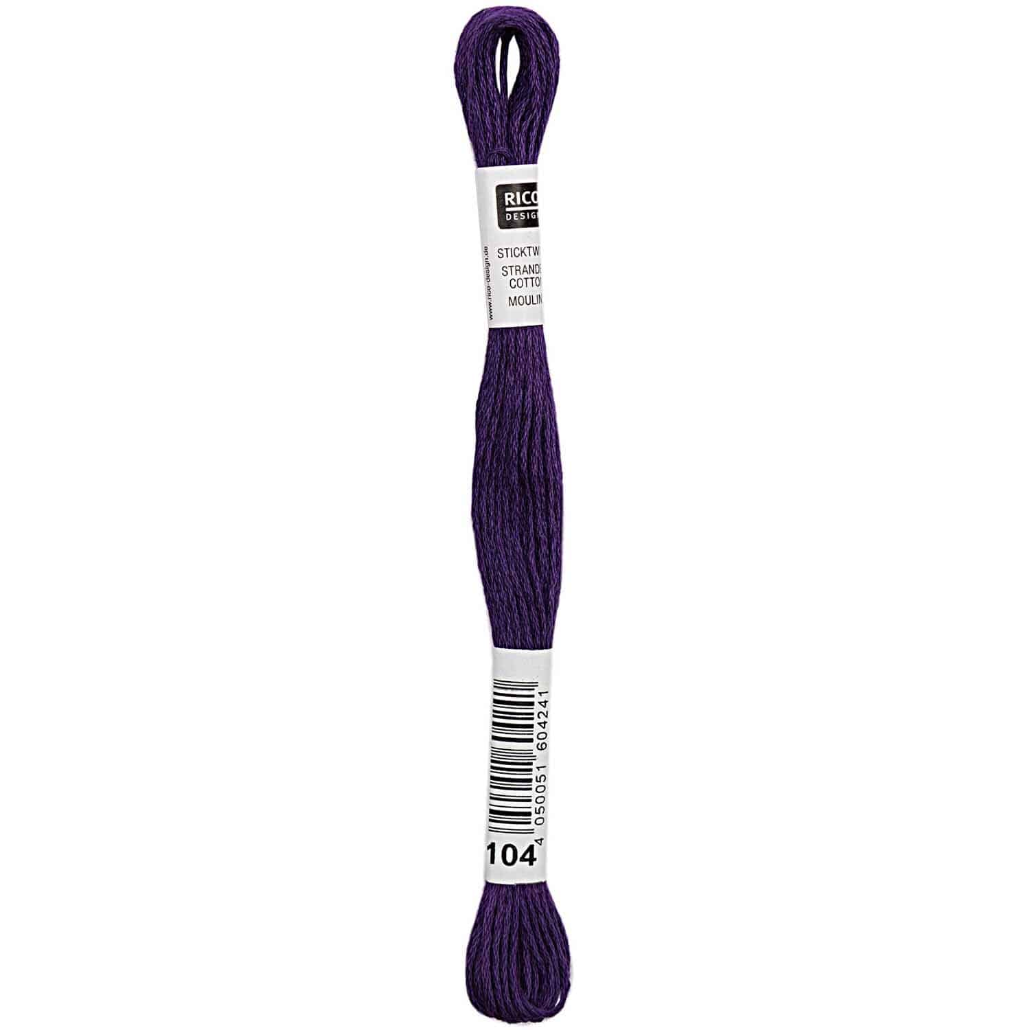 Rico Design Sticktwist 8m 104 Flieder