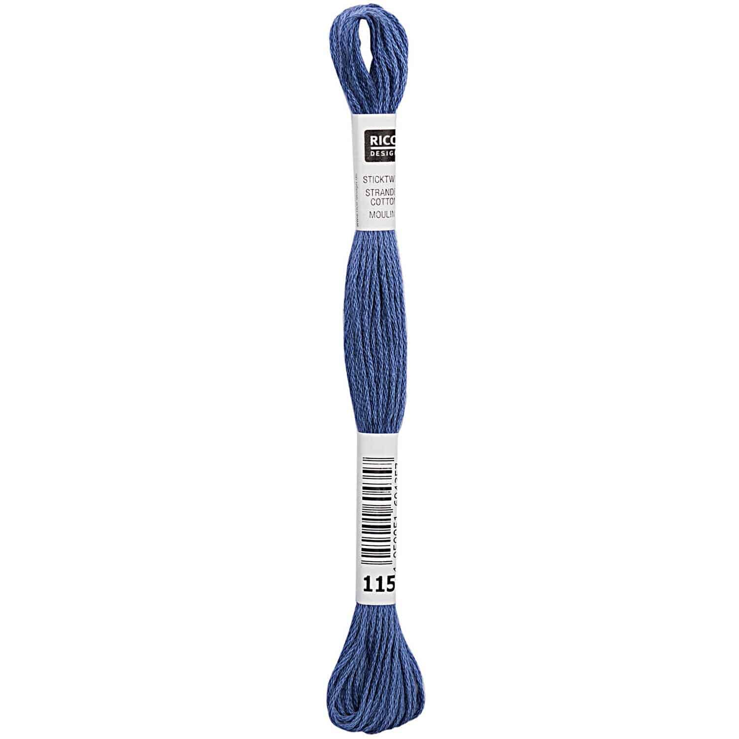 Rico Design Sticktwist 8m 115 Hellblau