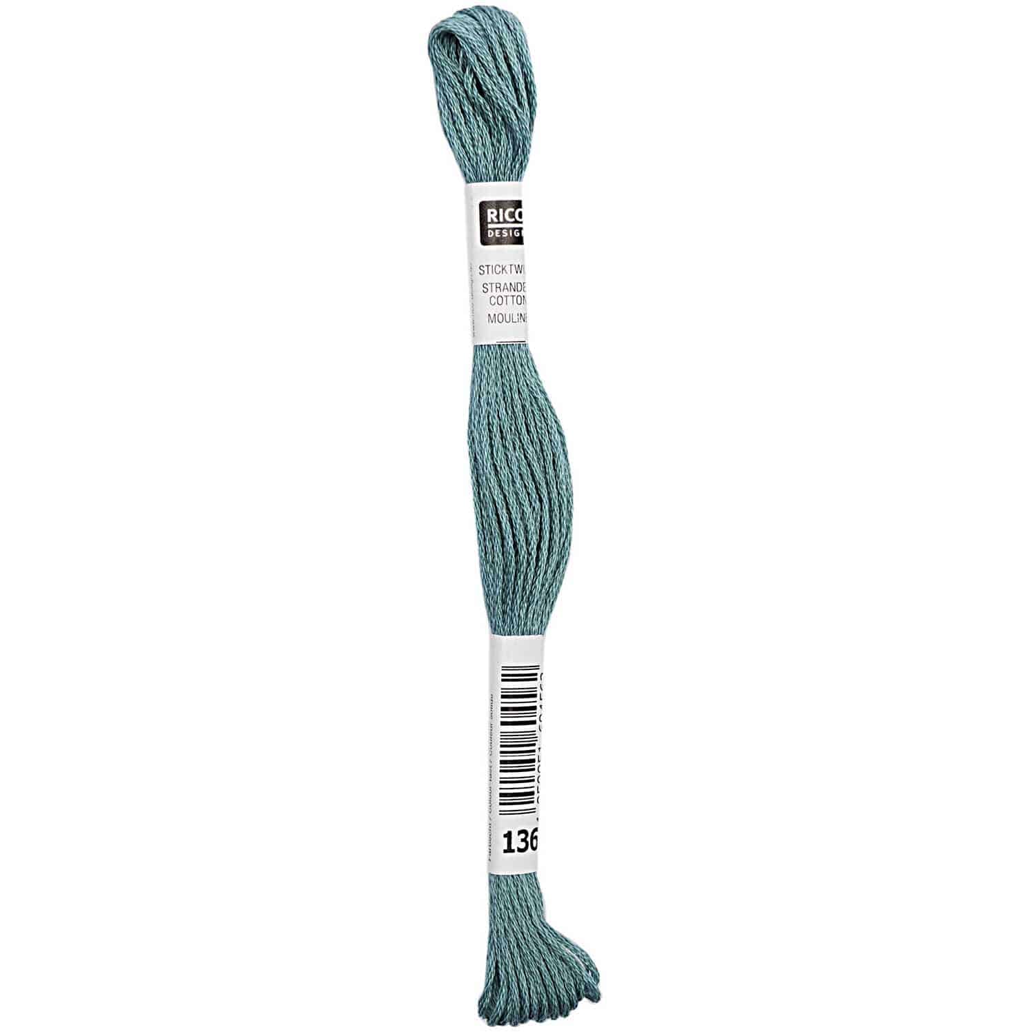 Rico Design Sticktwist 8m 136 Petrol