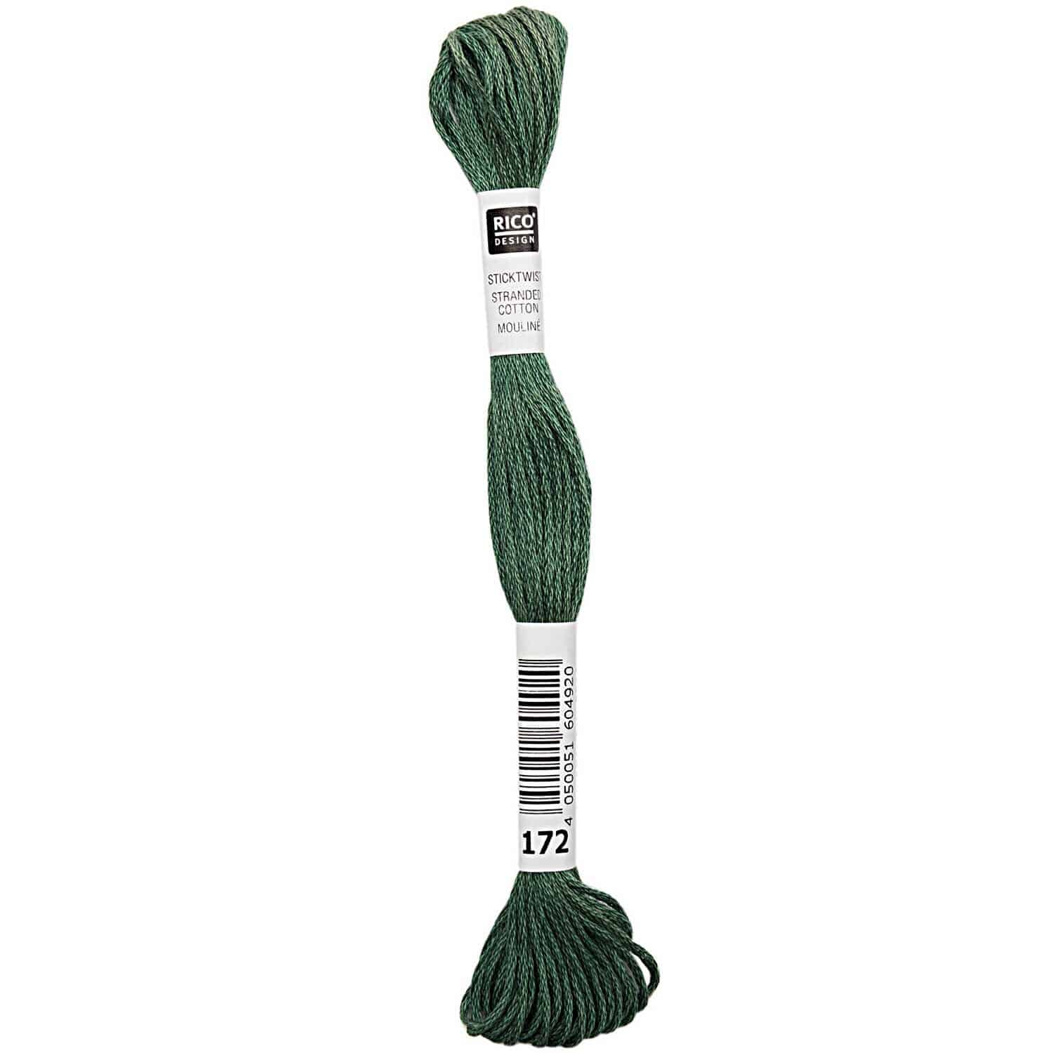 Rico Design Sticktwist 8m 172 Dunkelgrün