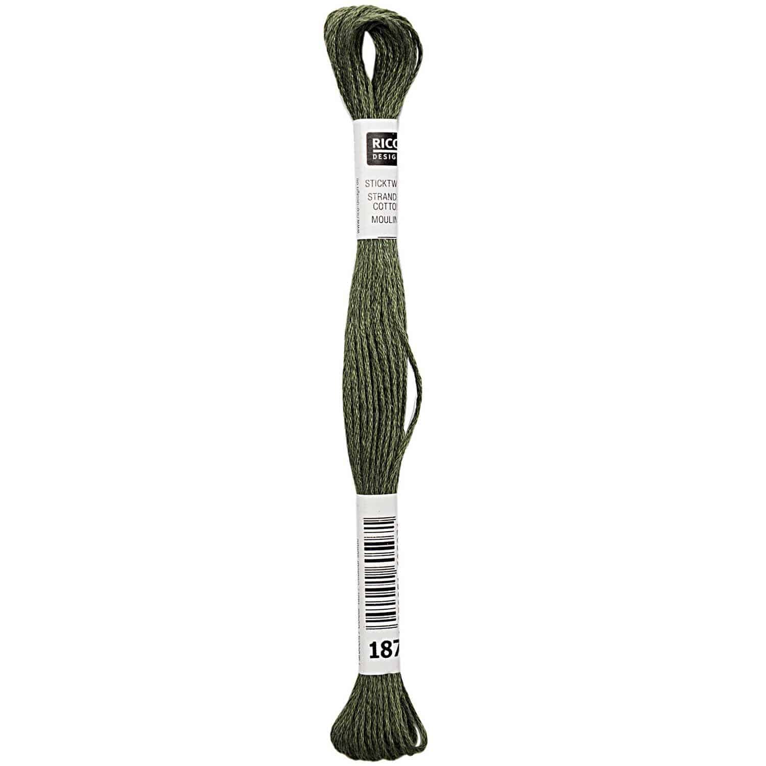 Rico Design Sticktwist 8m 187 Khaki