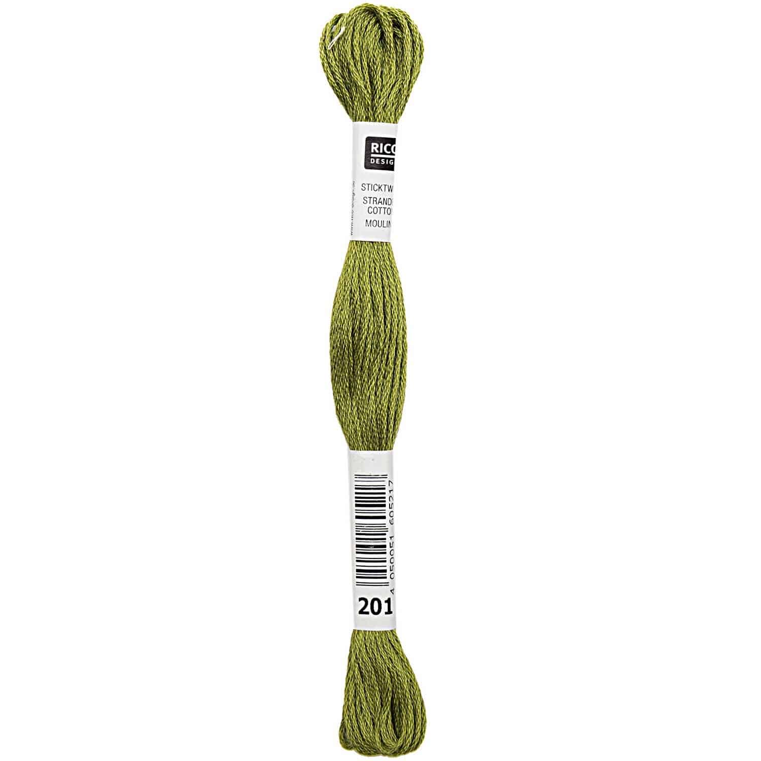 Rico Design Sticktwist 8m 201 Grün