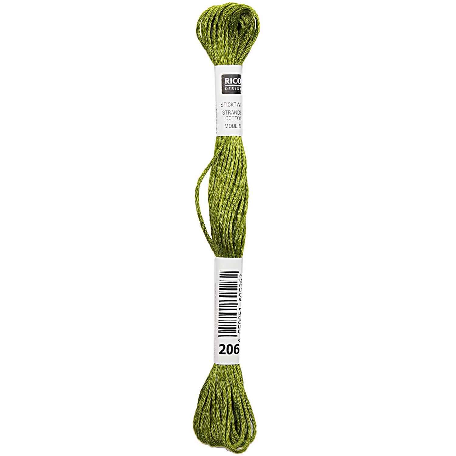 Rico Design Sticktwist 8m 206 Kiwigrün