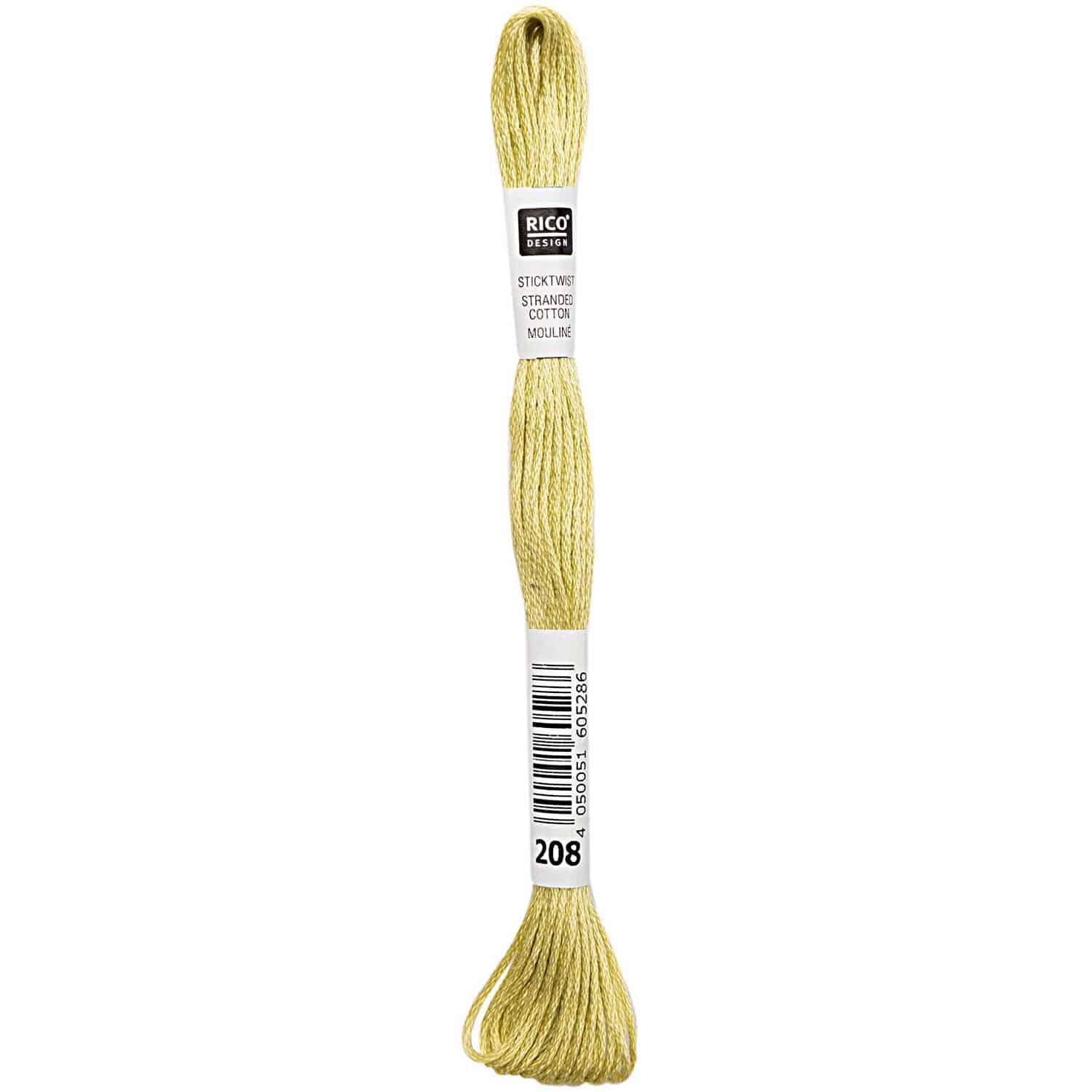 Rico Design Sticktwist 8m 208 Olivgrün