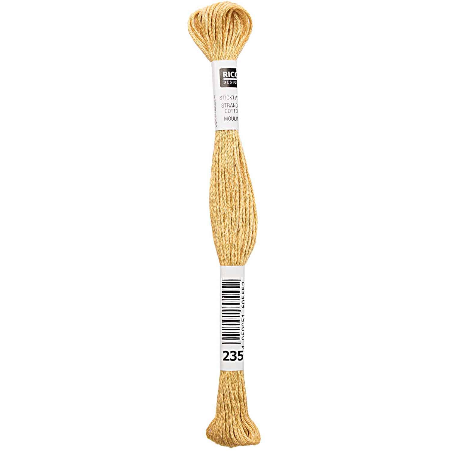 Rico Design Sticktwist 8m 235 Senf