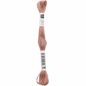 Rico Design Sticktwist 8m 248 Rotbraun