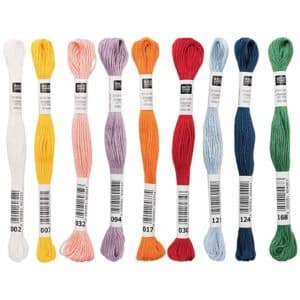 Rico Design Sticktwist 8m 249 Rotbraun