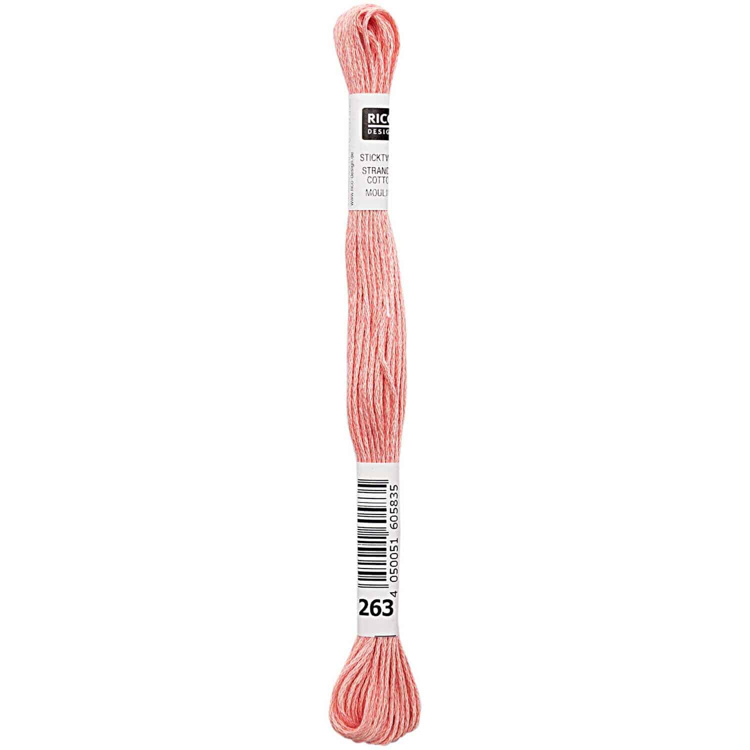 Rico Design Sticktwist 8m 263 Lachs