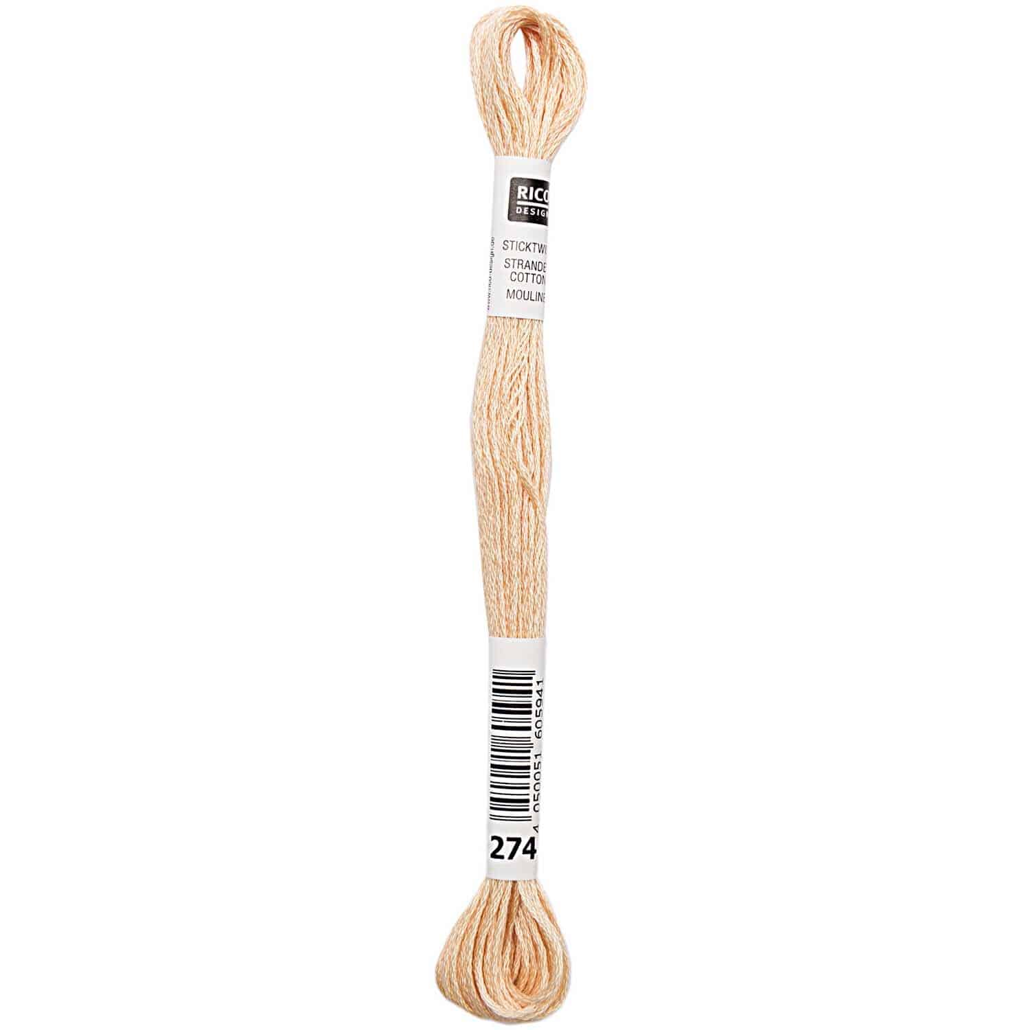 Rico Design Sticktwist 8m 274 Braun